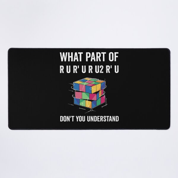 Item preview, What Part Of Don't You Understand For Speed Cuber designed and sold by chrisomatico.