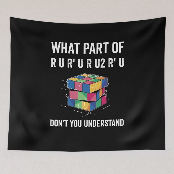 Item preview, What Part Of Don't You Understand For Speed Cuber designed and sold by chrisomatico.