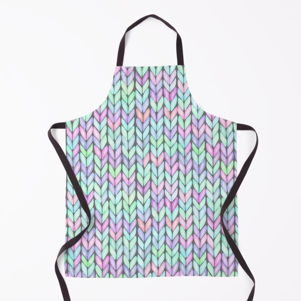 Item preview, Multicolor Realistic Knitted Pattern designed and sold by PotluckPrints.