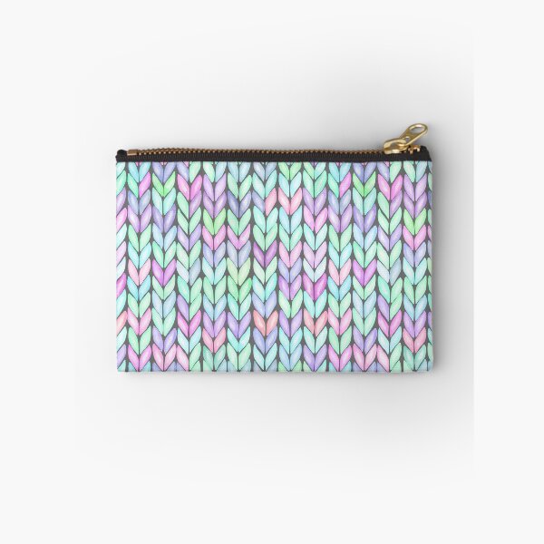 Item preview, Multicolor Realistic Knitted Pattern designed and sold by PotluckPrints.