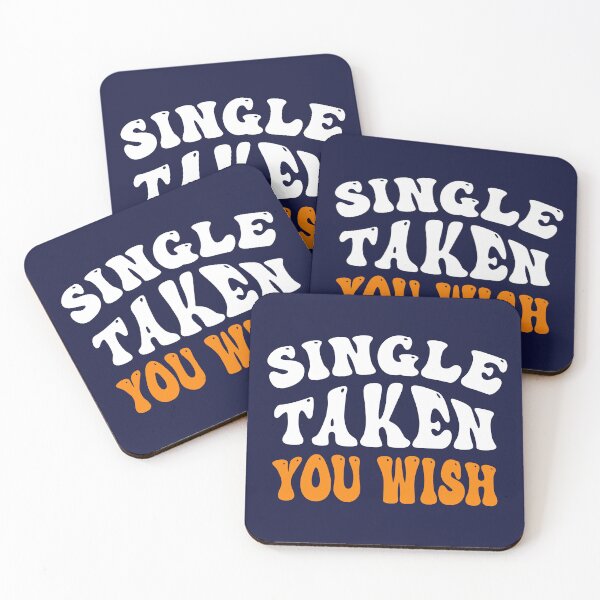 Item preview, Single Taken You Wish - Funny Valentines Day-  Valentines Day 2023 designed and sold by Luvjesus2.