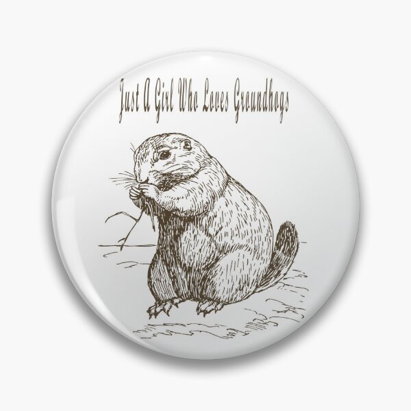 Item preview, Just A Girl Who Loves Groundhogs designed and sold by Soudesign99.