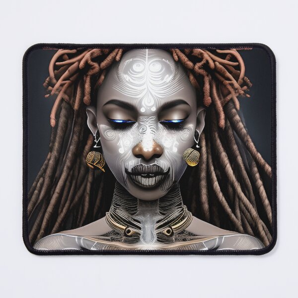Item preview, African Women with Dreadlocks Art designed and sold by Huesoffun.