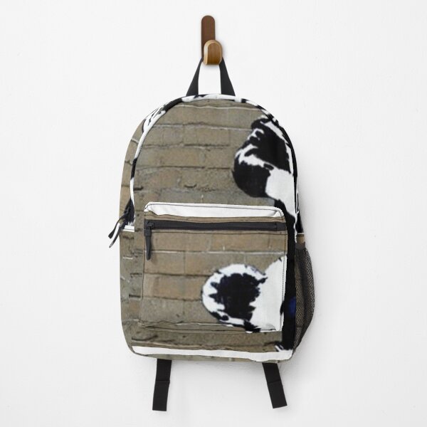 Item preview, Musician Teddy Bear playing drums | Banksy-inspired original street art stencil mural designed and sold by ArtworkbyEmmy.