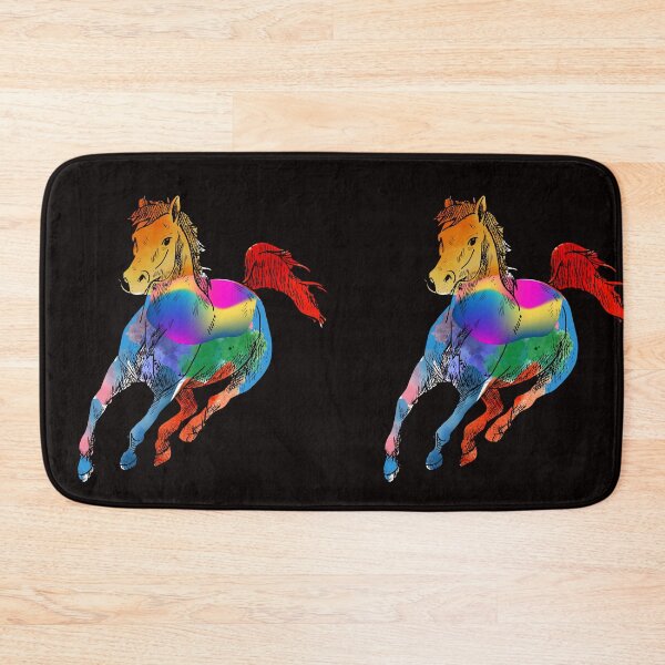 Item preview, Colorful Horse Digital Art  designed and sold by RBToper.