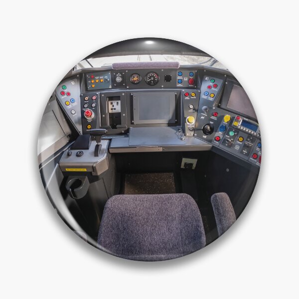 Item preview, Inside the driving cab of a class 800 Azuma Train designed and sold by Rob  Ford.