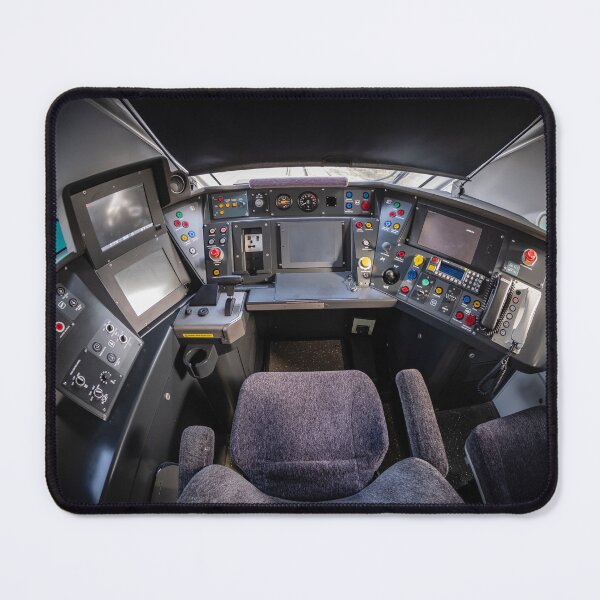Item preview, Inside the driving cab of a class 800 Azuma Train designed and sold by Rob  Ford.