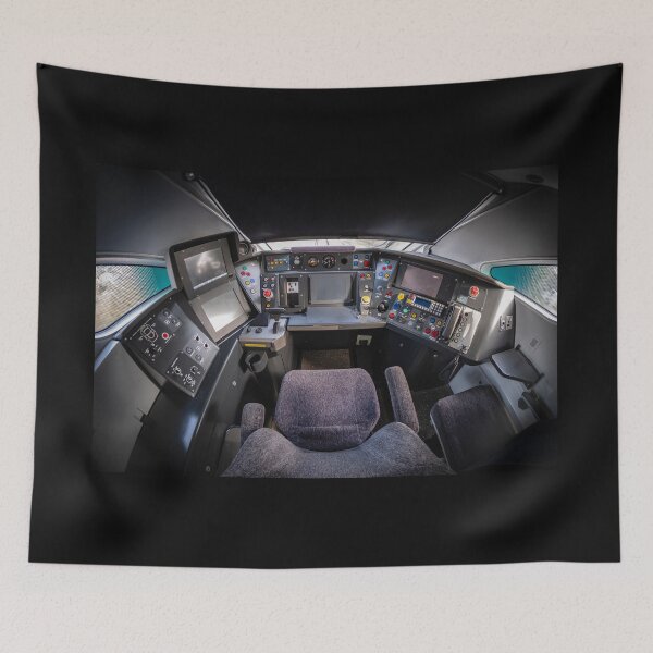Item preview, Inside the driving cab of a class 800 Azuma Train designed and sold by Rob  Ford.