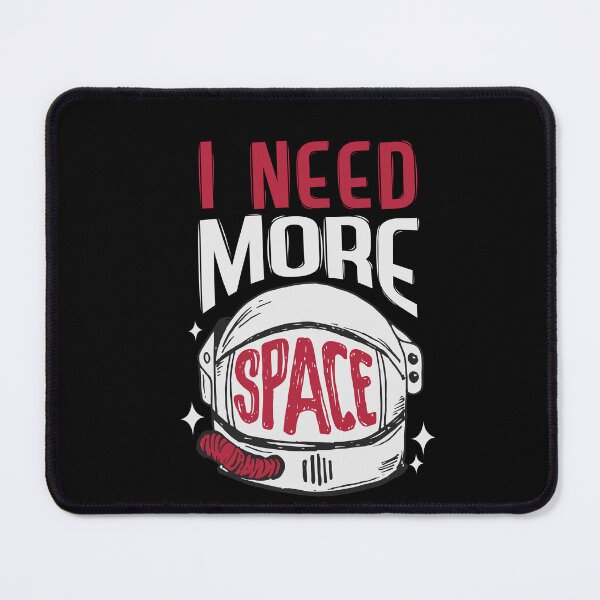 Item preview, I need more space astronaut Mask designed and sold by Eskitus Fashion.