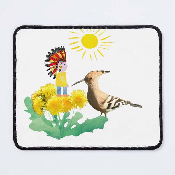 Item preview, The Eurasian hoopoe (Upupa epops) meeting an indian boy designed and sold by Sintija Valucka.