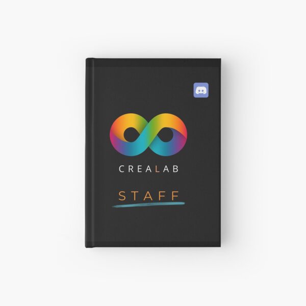 Item preview, CreaLab Discord Server Staff (with Discord symbol) designed and sold by NewHumansDesign.