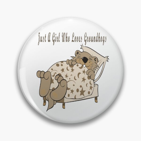 Item preview, Just A Girl Who Loves Groundhogs designed and sold by Soudesign99.