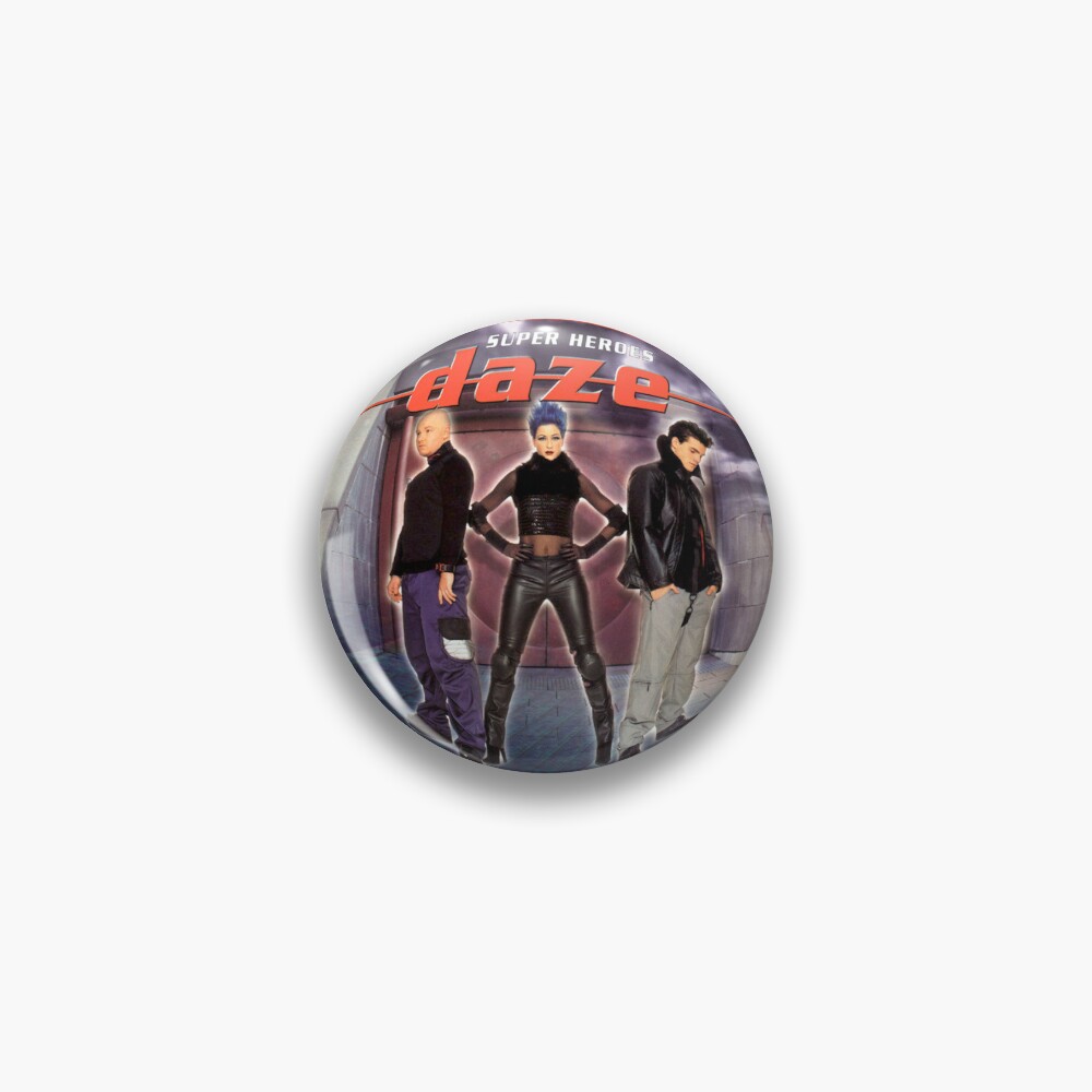 Daze Super heroes Pin Badge Pin
