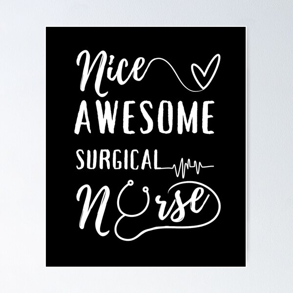 Item preview,  Nice Naughty Awesome Surgical Nurse designed and sold by Reddiamond3 ⭐⭐⭐⭐⭐.