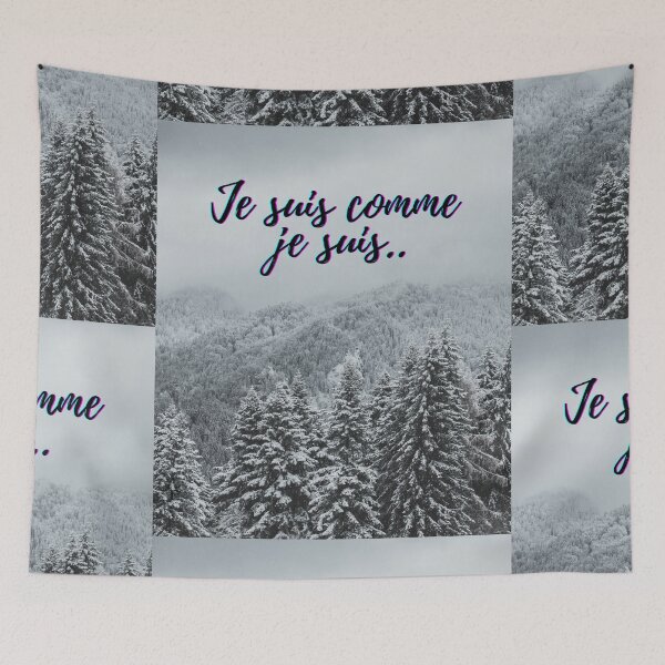 Item preview, I am what I am - popular french quotes theme gifts  designed and sold by RebelliousRosee.