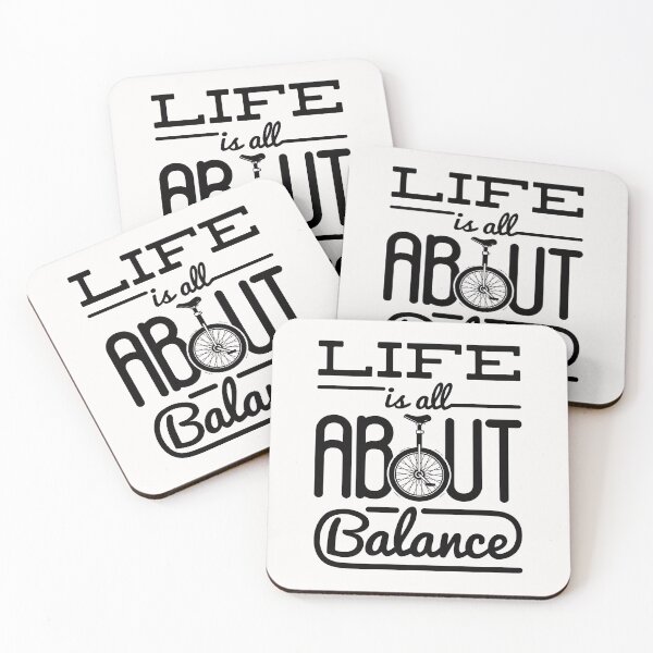 Item preview, Life Is All About Balance Unicycle Unicyclist  designed and sold by jaygo.
