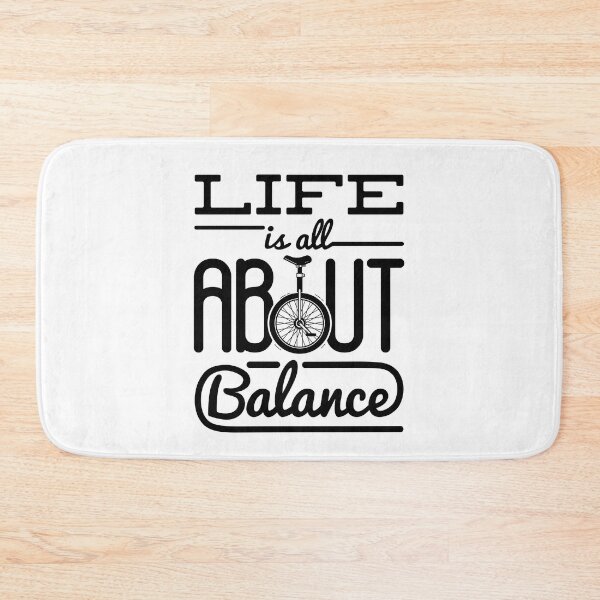 Item preview, Life Is All About Balance Unicycle Unicyclist  designed and sold by jaygo.