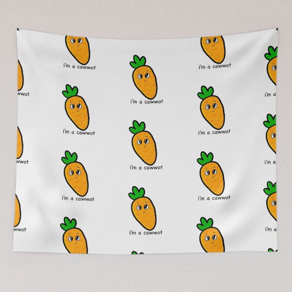 Item preview, Cute cartoon of baby carrot said i'm a carrot designed and sold by Thereddestblue.