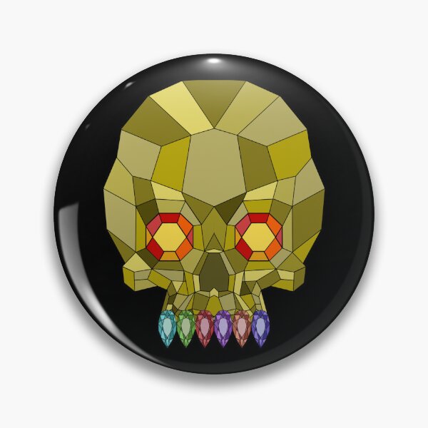 Item preview, Golden Jewel Skull designed and sold by FacundoGomez.
