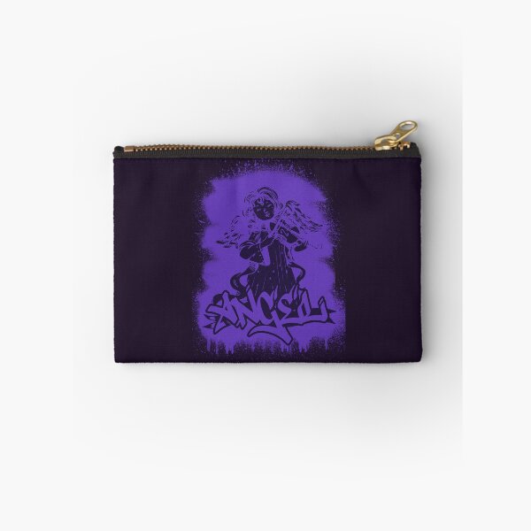 Item preview, Angel with violin music instrument graffiti black version designed and sold by Halabe art.
