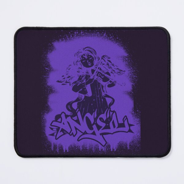 Item preview, Angel with violin music instrument graffiti black version designed and sold by Halabe art.