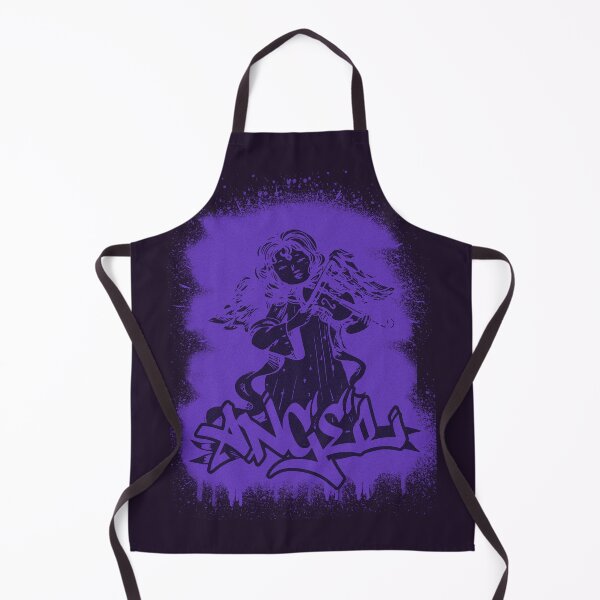 Item preview, Angel with violin music instrument graffiti black version designed and sold by Halabe art.