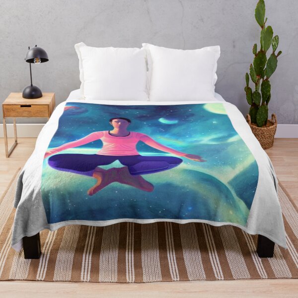 Item preview, Yoga in the space pretty cute trending girly designed and sold by artstore911.