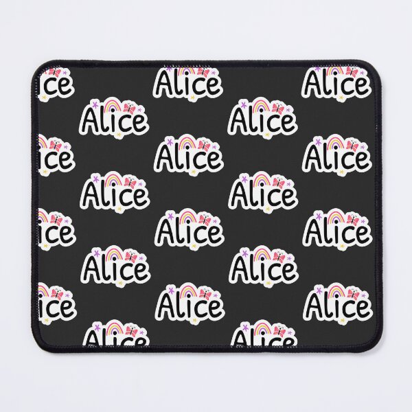 Item preview, Alice name cute design designed and sold by BrightLightArts.