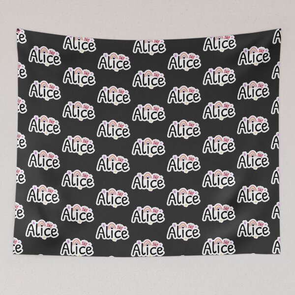 Item preview, Alice name cute design designed and sold by BrightLightArts.