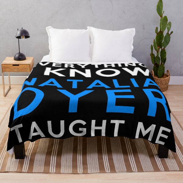 Item preview, Natalia Dyer - Everything i know designed and sold by 2Girls1Shirt.