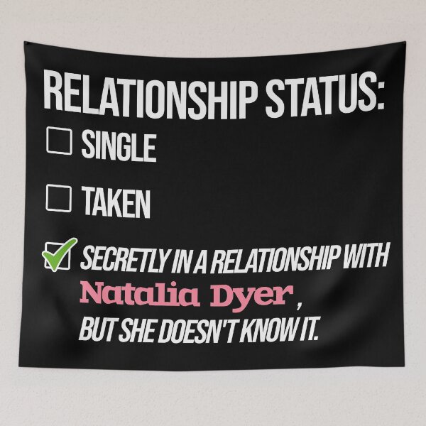 Item preview, Natalia Dyer - Relationship designed and sold by 2Girls1Shirt.