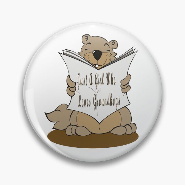 Item preview, Just A Girl Who Loves Groundhogs designed and sold by Soudesign99.