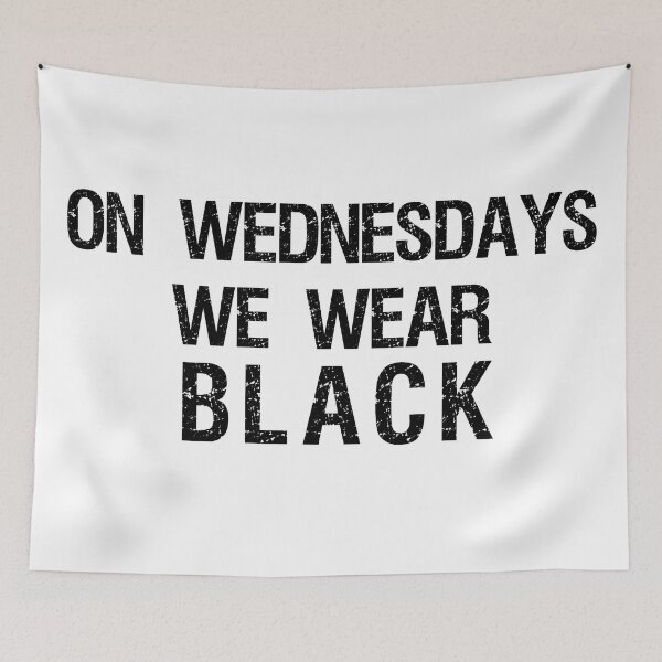 Item preview, On Wednesdays We Wear Black designed and sold by Yellowpixel.