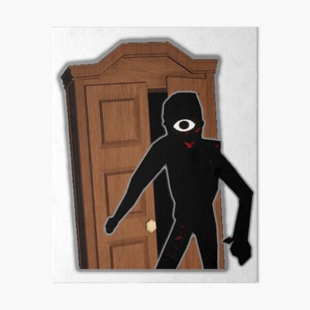 DOORS ️ Figure hide and Seek horror | Art Board Print