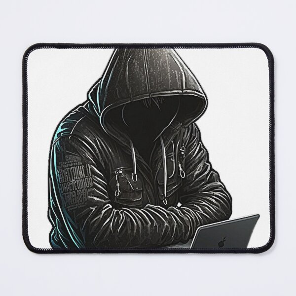 Item preview, Hacker Cyber Security Sticker T-shirt Design designed and sold by krazybookz.