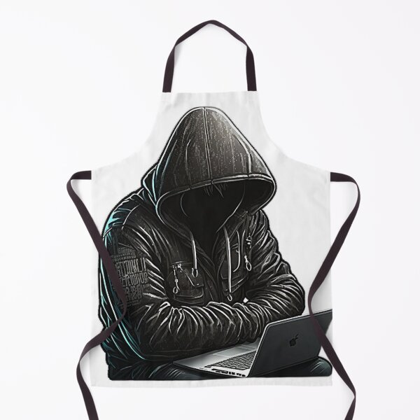 Item preview, Hacker Cyber Security Sticker T-shirt Design designed and sold by krazybookz.