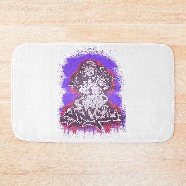 Item preview, Angel with violin music instrument graffiti christain class designed and sold by Halabe art.