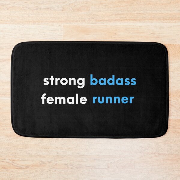 Item preview, Strong Female Badass Runner designed and sold by Runner's High.