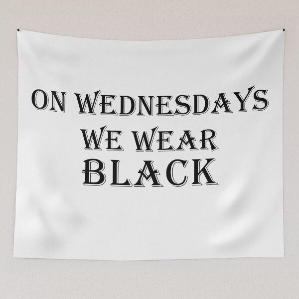 Item preview, On Wednesdays We Wear Black designed and sold by Yellowpixel.