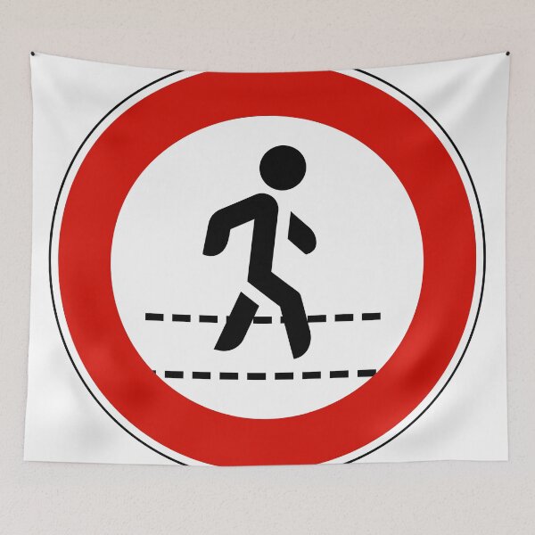 Item preview, No crossing designed and sold by GoldenMovie.