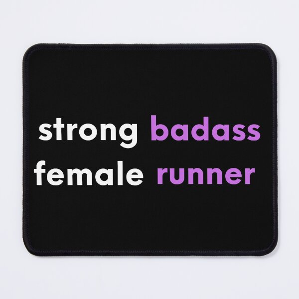 Item preview, Strong Female Badass Runner designed and sold by Runner's High.