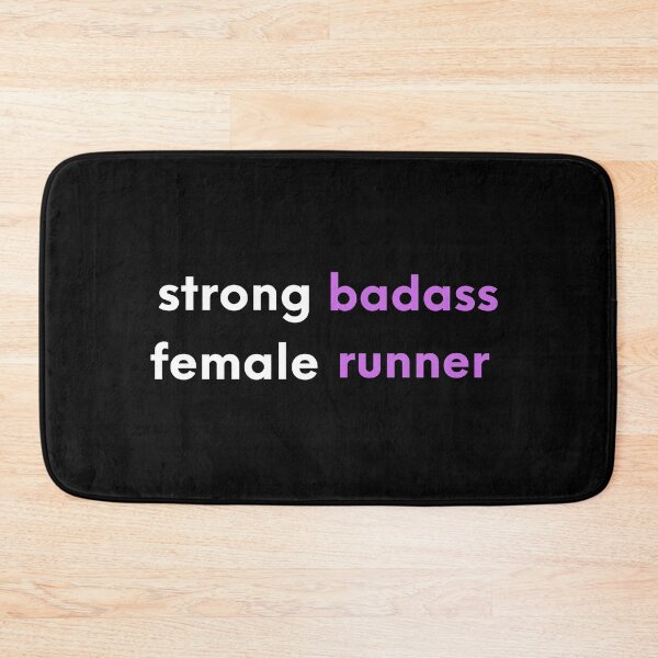 Item preview, Strong Female Badass Runner designed and sold by Runner's High.
