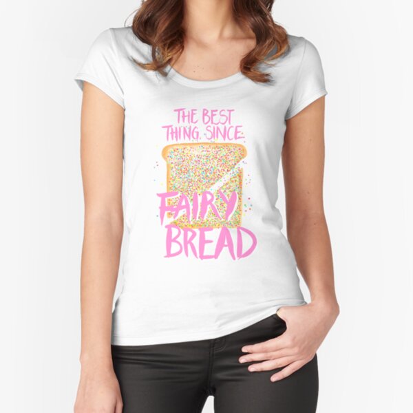 Best Thing Since Fairy Bread - Blue Fitted Scoop T-Shirt