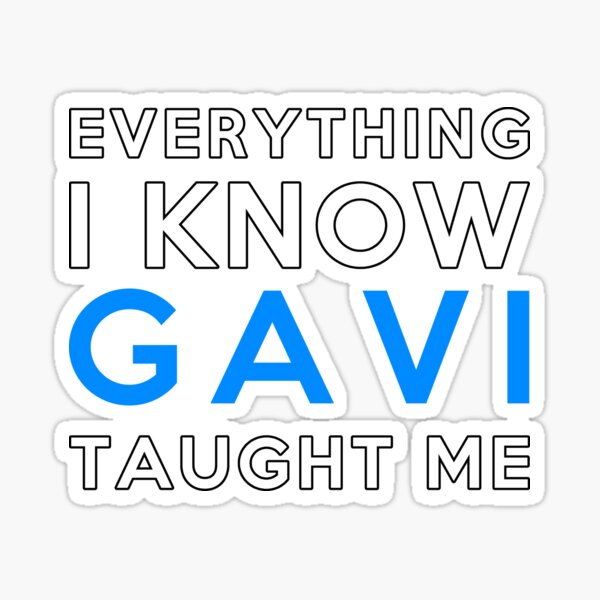 Vista previa del artículo con la obra «Gavi - Todo lo que sé», diseñado y vendido por 2Girls1Shirt.