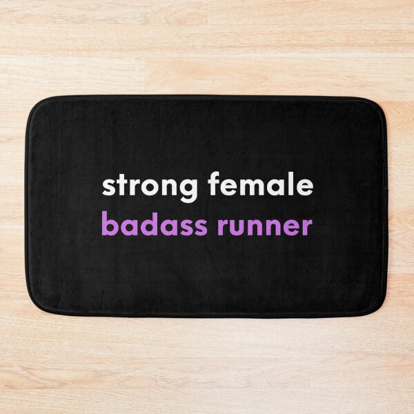 Item preview, Strong Female Badass Runner designed and sold by Runner's High.
