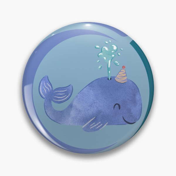 Artikelvorschau, Oh Lovely Whale Lustiges Sprichwort-Wortspiel von Oh Well- Ich liebe Wale entworfen und verkauft von LILY ROSE.