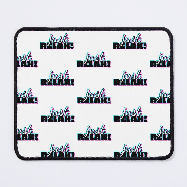 Item preview, Just Relax Word Typography Design designed and sold by BrightLightArts.