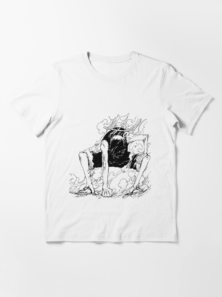 One Piece T-Shirt – Luffy Gear 2 Printed official merch