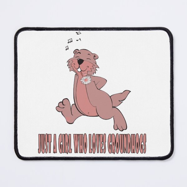 Item preview, Just A Girl Who Loves Groundhogs designed and sold by Soudesign99.