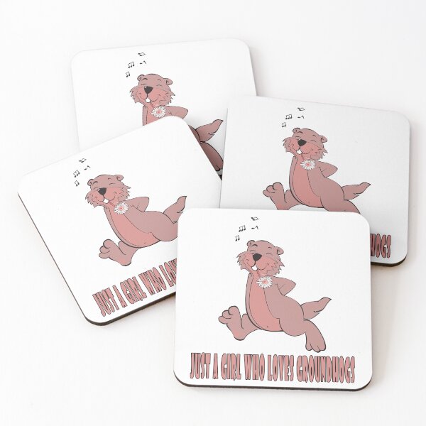 Item preview, Just A Girl Who Loves Groundhogs designed and sold by Soudesign99.